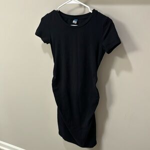 Old Navy Maternity Black Fitted Dress